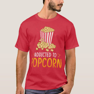 Cadeau voor popcornliefhebber Grappige popcornvrie T-shirt