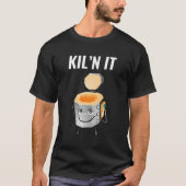 Cadeau voor pottenbakkers Keramische kunstenaars K T-shirt (Voorkant)