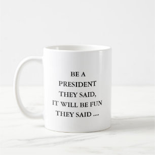 Cadeau voor President, Idee voor President Koffiemok