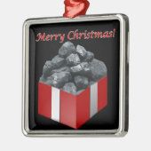 Cadeau voor pretkerskool metalen ornament (Links)