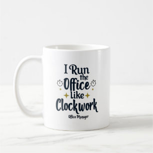 Cadeau voor promotie tot Office Manager Koffiemok