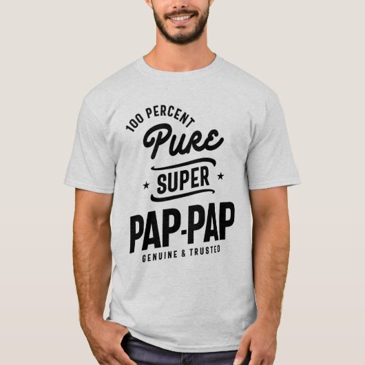 Cadeau voor Pure PapPap-Pap T-shirt (Voorkant)