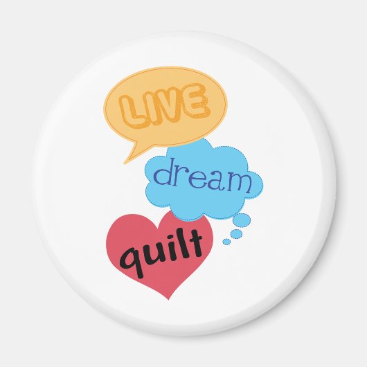 Cadeau voor Quilter Magneet (Voorkant)