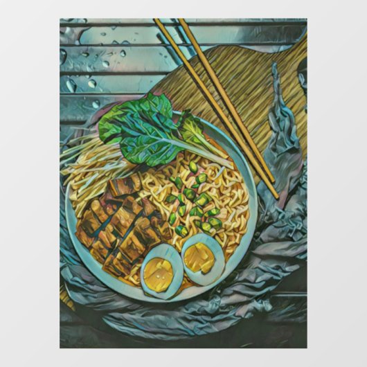 cadeau voor Ramen-minnaar Raamsticker (Vel)