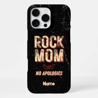 Cadeau voor rockmoeder Cool Moederdag Rocker Moede iPhone 16 Pro Max Hoesje