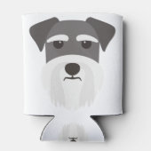 Cadeau voor Schnauzer Blikjeskoeler (Achterkant)