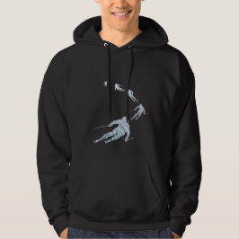 Cadeau voor Skiloper - Uniek Winter Sport Design Hoodie