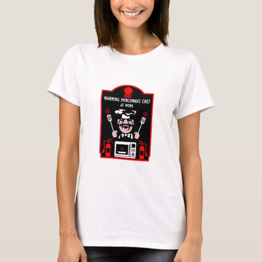 Cadeau voor slechte kok t-shirt (Voorkant)