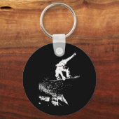  cadeau voor snowboarder Wintersport Design SN Sleutelhanger (Voorkant)