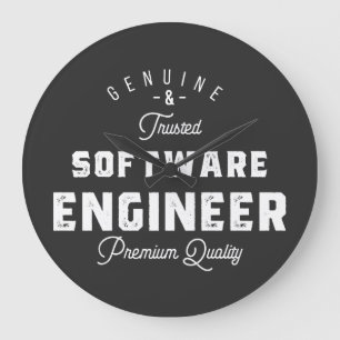 Cadeau voor software engineer grote klok