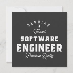 Cadeau voor software engineer kaart