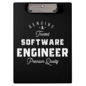 Cadeau voor software engineer klembord (Voorkant)