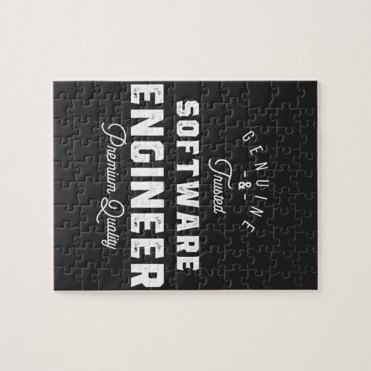Cadeau voor software engineer legpuzzel (Horizontaal)