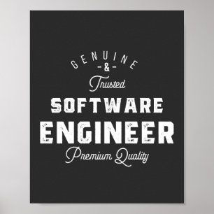Cadeau voor software engineer poster