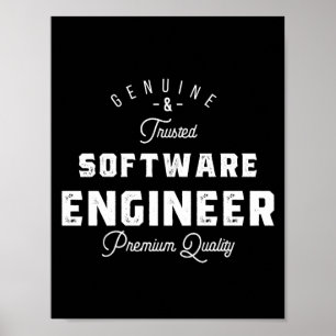 Cadeau voor software engineer poster