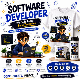 Cadeau voor Softwareontwikkelaar Ontwerp | Grappig Tri-Blend Shirt