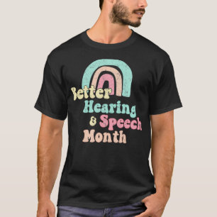 Cadeau voor spraaktherapeut SLP Mei is gehoor- en T-shirt