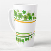 Cadeau voor ST. Patrick Day Latte Mok (Linkerhoek)