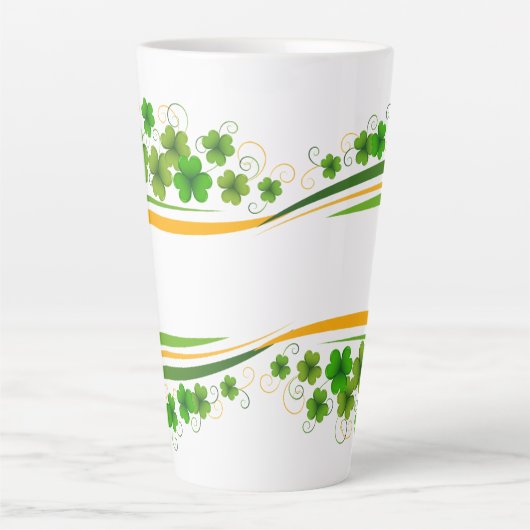 Cadeau voor ST. Patrick Day Latte Mok (Voorkant)