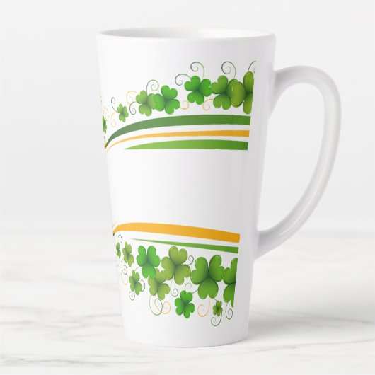 Cadeau voor ST. Patrick Day Latte Mok (Rechts)
