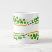 Cadeau voor ST. Patrick's Day Grote Koffiekop (Voorkant)