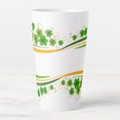 Cadeau voor ST. Patrick's Day Latte Mok (Voorkant)