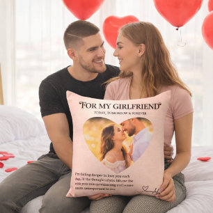 Cadeau voor stel uit liefde voor Valentijnsdag, ju Kussen