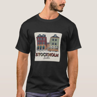 Cadeau voor Stockholm liefhebbers T-shirt