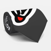 cadeau voor stropdas Badminton voor spelers en lie (Opgerold)