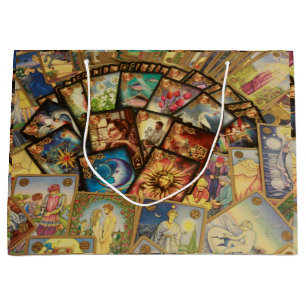 cadeau voor tarotkaartjes groot cadeauzakje