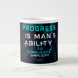 Cadeau voor technische ondersteuning informatietec grote koffiekop