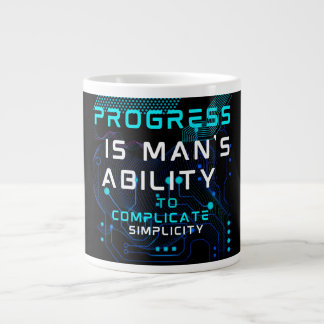 Cadeau voor technische ondersteuning informatietec grote koffiekop