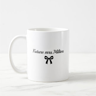 Cadeau voor toekomstige mevrouw-mok voor bruid koffiemok