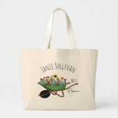 Cadeau voor tuinders grote tote bag (Voorkant)