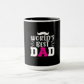 Cadeau voor vader Beste papa van de wereld Mok (Midden)