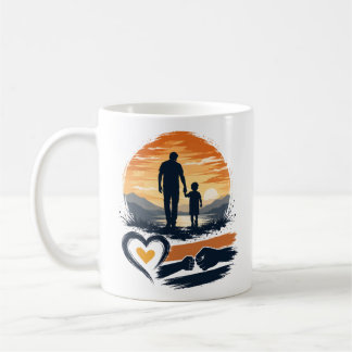 Cadeau voor vader en zoon koffiemok