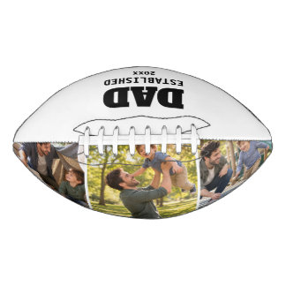 Cadeau voor Vader met Foto ter Gelegenheid van Vad American Football