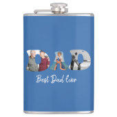 Cadeau voor Vader op Vaderdag \ Beste Papa Ooit Heupfles (Voorkant)