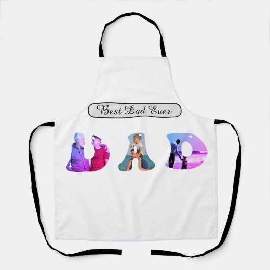 Cadeau voor Vader op Vaderdag \ Beste Papa Ooit Schort (Voorkant)