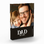 Cadeau voor vader op Vaderdag Fotoblokken (Links)
