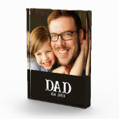 Cadeau voor vader op Vaderdag Fotoblokken (Rechts)