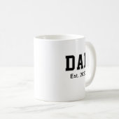Cadeau voor Vader Oprichting Koffiemok (Voorkant rechts)
