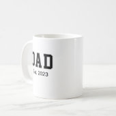 Cadeau voor Vader Oprichting Koffiemok (Voorkant links)
