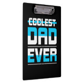 Cadeau voor Vaderdag | Koelste Papa Ooit Klembord (Rechts)