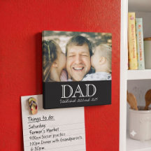 Cadeau voor Vaderdag met Minimaal Foto van Papa