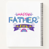 Cadeau voor Vaderdag Notitieboek (Achterkant)