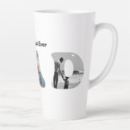 Cadeau voor Vaderdag voor Papa \ Beste Papa Ooit Latte Mok