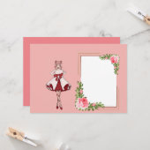 cadeau voor valentijn kaart (Voorkant / Achterkant in situ)