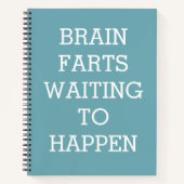 Cadeau voor vergeetachtige mensen om te doen Lijst Notitieboek (Voorkant)