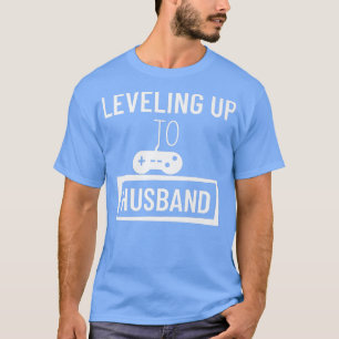 Cadeau voor verloofde bruidegom echtgenoot vrijgez t-shirt